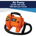 thumbnail image 6 of WOW Sports Mega Max Pump 3.0 Electric Air Pump with 5 Detachable Valve Adapters for Boating, Watersports,, 1 Piece, 6 of 6