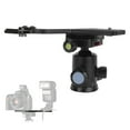 thumbnail image 2 of Flashlight Holder Flashlight Camera Holder Aluminium Alloy Camera Flashlight Tripod Bracket With Dual 1/4in Screw For DSLR Stand Shooting, 2 of 8