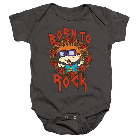 Rugrats Chucky Was Born To Rock Unisex Infant Snap Suit for Baby