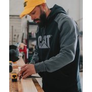 Caterpillar Mens Colorblock Raglan Hoodie