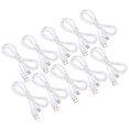 thumbnail image 4 of Cable De Carga Para Teléfono, Cable De Interfaz Tipo C Resistente Al Desgaste, Seguro, Flexible, Blanco Para Teléfono Móvil ANGGREK Phone Charging Cable, 4 of 8