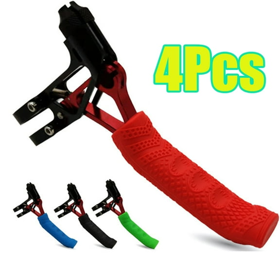 Cheers.US 4Pcs Anti-Slip Brake Handle Silicone Sleeve Mountain Road Bike Dead Fly Universal Type Brake Lever Protection Cover Handlebar Protective Cover
