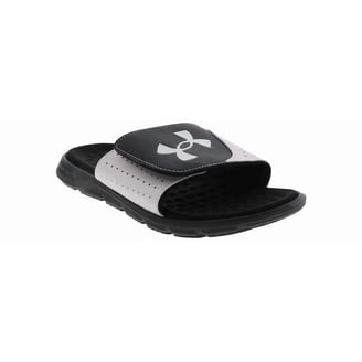 Under Armour Ignite Pro SL Mens Slides White Black 3026023-100 Size 17 Under Armour Ignite 7 Slides  main image 2