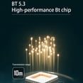 thumbnail image 5 of Angel Wings Wireless Earbuds Sports in-Ear Bluetooth 5.3 Headphones with Microphone,HIFI Sound Quality Compact and Portable for TV Smart Phone Laptop Computer Sports, 5 of 7