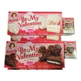 thumbnail image 2 of Little Debbie Be My Valentine 6 pc Bundle, 2 boxes 11 oz each of Little Debbie Heart Shaped Chocolate snack cakes, 2 boxes 11 oz each of Little Debbie Heart Shaped Vanilla Snack Cakes and 2 Palmer..., 2 of 9