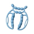 thumbnail image 3 of S SERENABLE Muscle Roller Massagers 23 Wheels Handheld Massage Stick for Calf Legs Elbow Blue, 3 of 9