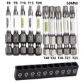 thumbnail image 4 of Essential Magnetic Impact Screwdriver Bit Set PH1 PH2 PH3 T8 T40 H1 5 H8, 4 of 7