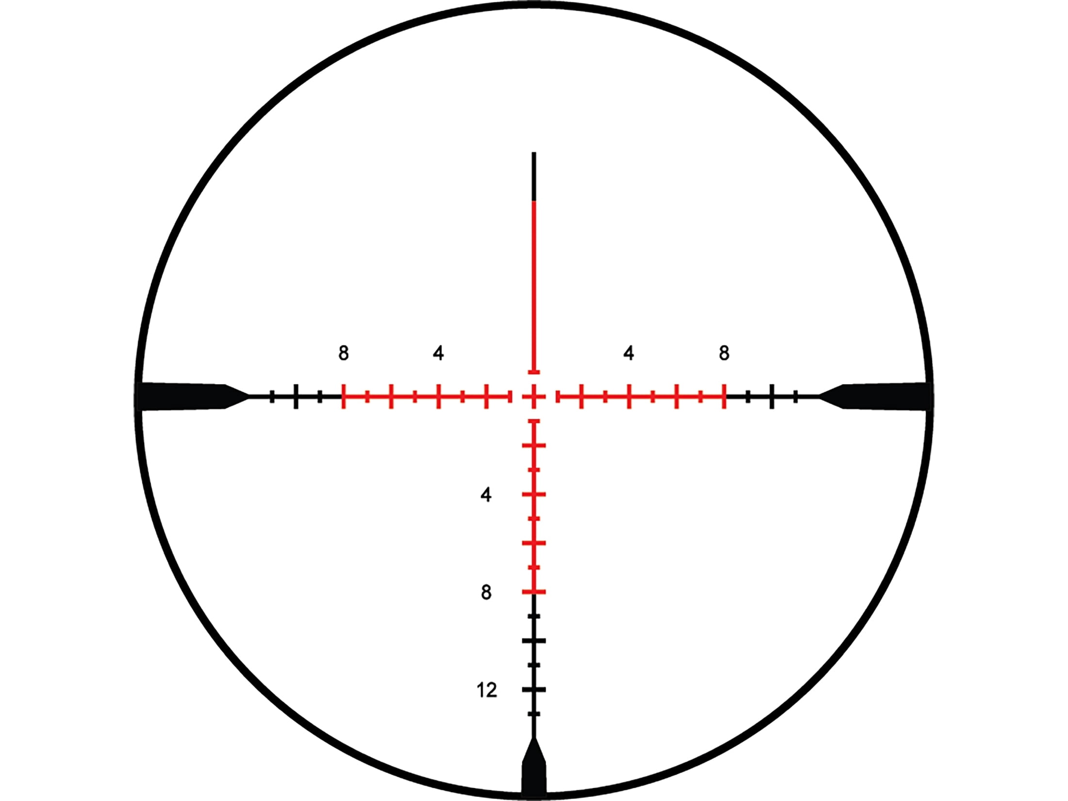 Burris Veracity Rifle Scope 30mm Tube 3-15x 44mm Illuminated RC-MOA Reticle Matte Black
