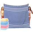 thumbnail image 1 of Towel Widdonen - Toalla de playa turca (216 x 191 cm, tamaño XXL), 1 of 7