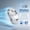 White, variant on T-WOLF X8 White Wireless Mouse with White Graffiti Stickers, Rechargeable Silent Dual-Mode Portable Mouse for Laptop, PC & Tablet