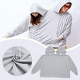 thumbnail image 3 of Intimate Hoodie, Funny Couple Hooded Sweatshirt, For Two People Wearing' S9Z8, 3 of 8