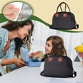 thumbnail image 1 of Fiudx Lonchera Congelable, Aislamiento a Prueba de Fugas, Bolsa de Boca Ancha, Asa Duradera, Elegante y Práctica, para Uso En Exteriores En Escuelas y Oficinas, Gran Capacidad, Tamaño 24 X 29 X 16 Cm, 1 of 7