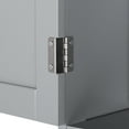 thumbnail image 3 of VEIKOUS Over the Toilet Storage Cabinet W/ Adjustable Shelves, Bathroom Space Saver Cabinet, Grey, 3 of 15