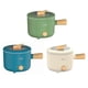 thumbnail image 4 of Dormitory Electric Hot Pot Non-stick Mini Ramen Noodle Cooker for Stir Fry Steak Noodles Soup Pasta, 4 of 5