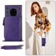 thumbnail image 2 of Funda tipo cartera para Huawei Mate 30 Pro con tarjetero y correa para el hombro para mujer, 2 of 5
