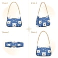 thumbnail image 7 of FORMRS Womens Shoulder Bag with Chain Strap Clutch Purse Cute Tote Handbag, White Polar Bear, 7 of 7