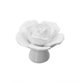 thumbnail image 2 of Joernso Ceramic Door Knob Rose Shape Corrosion Resistance Elegant Vintage Ceramic Rose Floral Knob with Screw for Cabinets Cupboards Drawers, 2 of 8