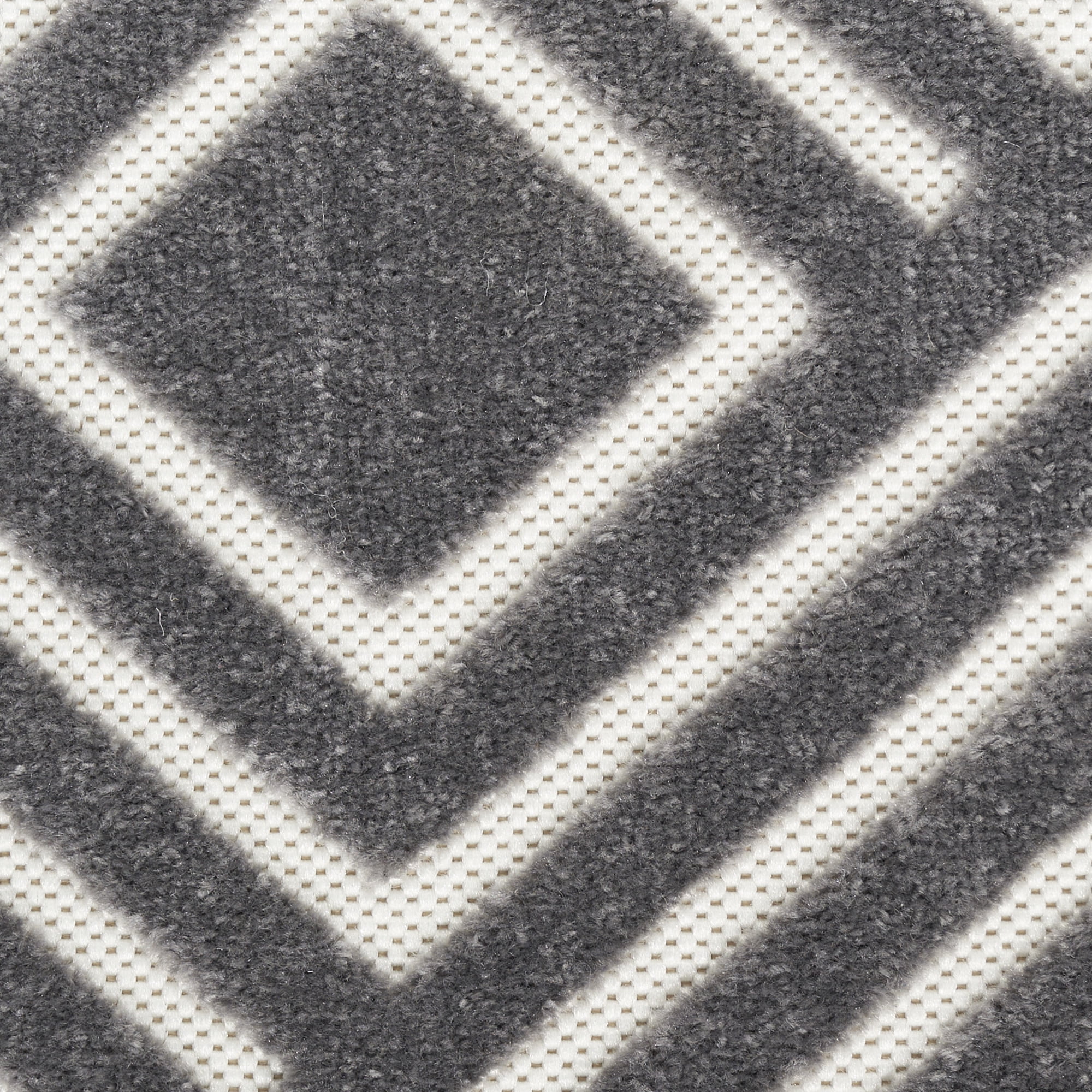 Nourison Casual 9'2" x 12' Grey Modern Indoor Rug