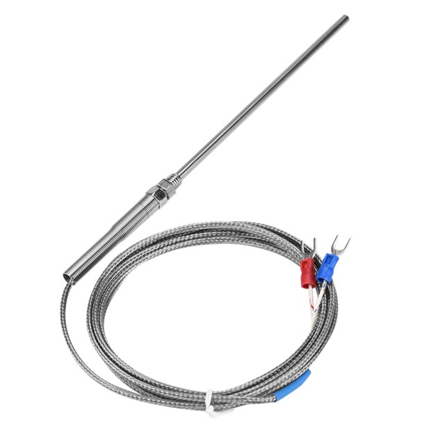 Sensor de temperatura, termopar de tamao pequeo, industria alimentaria estable, segura y confiable para plásticos, maquinaria, textilesToolsAndHardwareOther Fyydes Descripción de la referencia