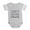Heather Gray, variant on CafePress - Quincy California - Cute Infant Baby Football Bodysuit