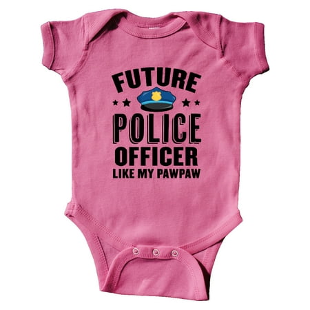 

Inktastic Future Police Officer Like My Pawpaw Gift Baby Boy or Baby Girl Bodysuit