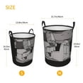 thumbnail image 5 of Retro Coin Operated Game Laundry Basket Organizer Collapsible -Dirty Clothes Hamper for Bathroom Kids Girls Boys Laundry Hamper Gaming Room Gray, 5 of 8
