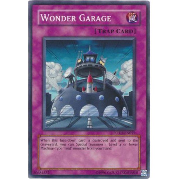 Yugioh Power Of The Duelist Wonder Garage Potd En055 Walmart Com Walmart Com