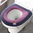 thumbnail image 6 of Comfortable Waterproof Toilet Seat Cushion for All Seasons, Soft Fabric Cover, Easy to Clean, Stylish Bathroom Accessory Red, 6 of 6