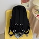 thumbnail image 3 of Mochila informal para mujer, mochila escolar, bolsa de viaje para ordenador portátil, mochila para estudiante, negra, 3 of 4