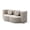 khaki, variant on Leumius 2-in-1 Folding Sofa Bed with Pillow,Twin Sleeper Sofa,Floor & Futon Loveseat Couch,Foam Folding Mattress Sleeper for Living Room,Office,Apartment,Green