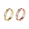thumbnail image 2 of Punk Titanium Steel Index Finger Ring Women Fashion Rose Gold, 2 of 4