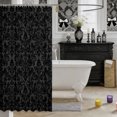 thumbnail image 3 of Manfei Bohemian Damask Shower Curtain 72Wx84L,Southwestern Theme Bathroom Shower Curtain, 3 of 6