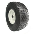 thumbnail image 4 of Flat Free Lawn Mower Tires 13x5.00x6 with 3/4 & 5/8 Bearings for Zero Turn, 3" Center Hub, 4 of 5
