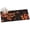 Brown, variant on 2x3 Ft Entryway Area Rug, Thanksgiving Fall Kitchen Rug Runner Washable Floor Mat, Falling Maple Leaves Orange Checkered Non Slip Indoor Door Mat Throw Carpet for Bathroom Living Room Bedroom