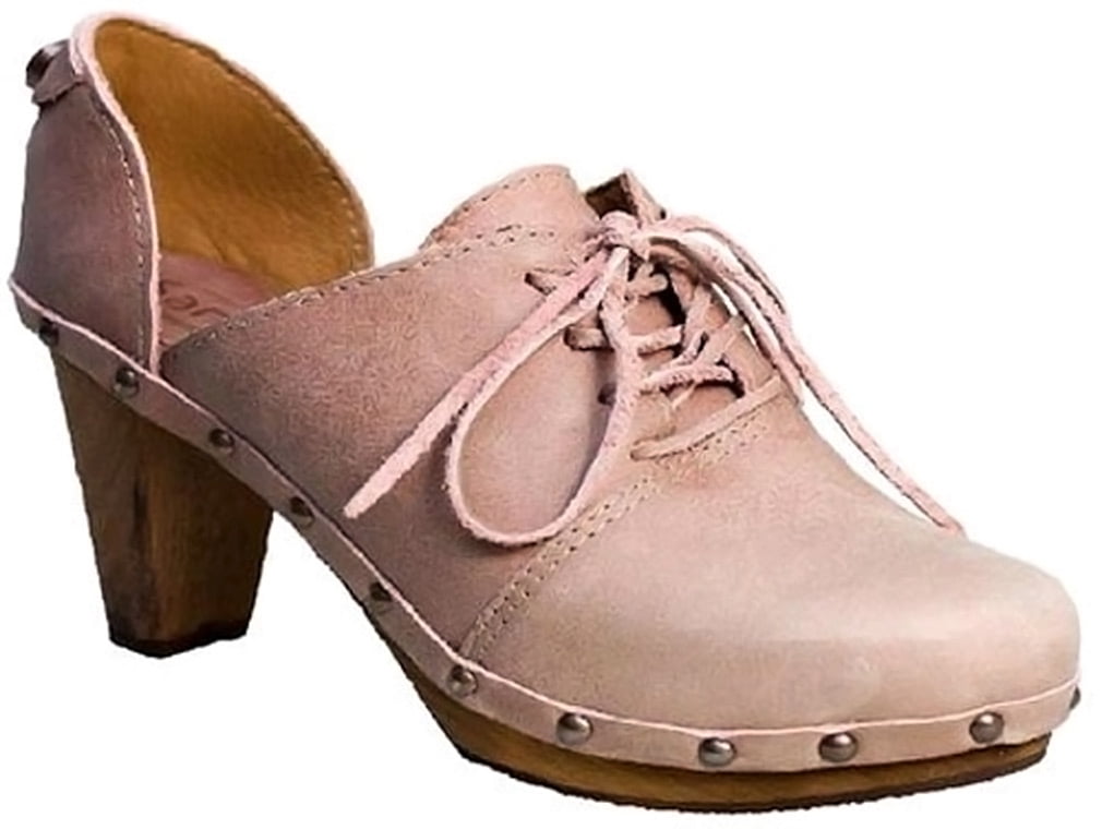 sanita suede clogs