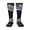 3 Black, variant on Womens Thin Blue Line Flag Art Knee High Socks Comfy Thermal Boot Long Socks