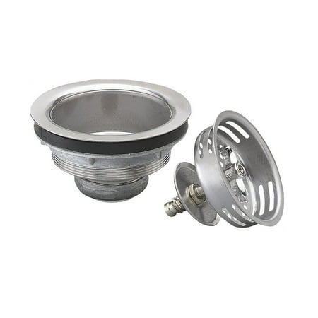 

Plumb Plumb Pak PP5410 Basket Strainer Stainless Steel 3-1/2 Inch