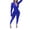 Blue, variant on Clearance Jumpsuits for Women Women's Solid Color Sexy Tight Zipper Jumpsuit S-XXL Clearance sale