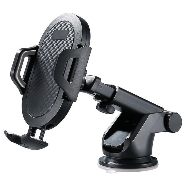 Soporte para teléfono para coche TANGJMXG grande con ventosa de brazo largo para salpicadero parabrisas ventilación manos libres clip