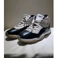 thumbnail image 1 of Ni - ke Ni - ke Air Jordan 11 Retro Concord 45 2018 Jumpman Black White Men’s 13 378037-100, 1 of 5