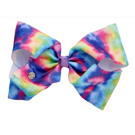 Jojo Siwa Large Cheer Hair Bow Tie Dye Jojo Siwa Large Cheer Hair Bow Tie Dye