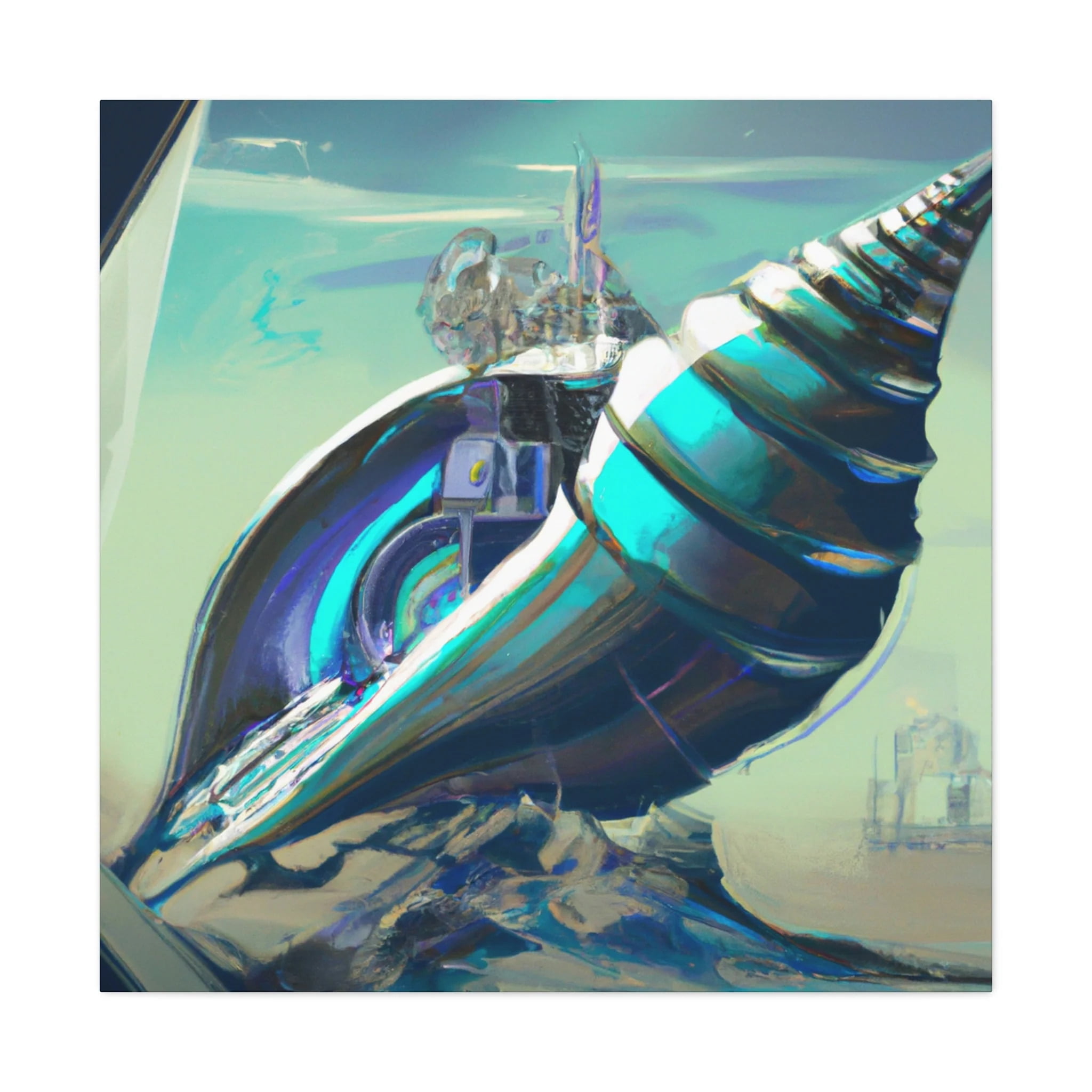 The Enchanted Sea Shell - Canvas - Walmart.com