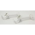 thumbnail image 2 of Urbanest Zinc Steel Adjustable Bracket 1"-7/8" Rod, Glossy White, Set of 2, 2 of 2