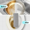 thumbnail image 5 of 12 Pack Pumice Stone Toilet Bowl Clean Brush with Handle,Pumice Scouring Pad Pumice Stick Cleaner for Cleaning Toilet, Bathtubs, Kitchen Sink, Grill, Household, 5 of 5