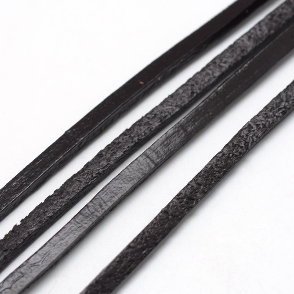 1 bundle Flat Leather Cords DIY Rope for Bracelet Necklace Jewelry Making Coconut Brown 3x2mm 100yards/bundle(300 feet/bundle)