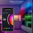 thumbnail image 1 of Tatazone RgBWW Smart LED Strip Lights, 328FT Tunable White 3000K-6500K+RgB WiFi Led Light Strips Work with Alexa and google, Music Sync color changing LED Lights for cabinet, Kitchen, Room, TV, 1 of 4