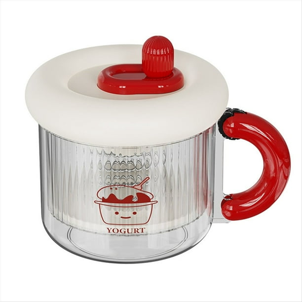 Filtro para Yogur Griego, Extracto Autoenfriante, Separador de Suero Seco, Filtro de para Yogurtera, Filtro para Tazón de Yogur.