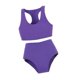 thumbnail image 3 of Conjunto de sujetador deportivo y pantalones cortos a escala 1/12, ropa para muñecas en miniatura, atuendo informal para Violeta claro, 3 of 9