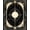 Black Ivory Bronze, Pattern 15, variant on ODIKA 8'x10' Washable Area Rug Non-Slip Chair-Friendly Mat Gothic Haul Phase Ornate Scroll Border Mystical Corridor Grey for Dining Room, Large Office, Lounge