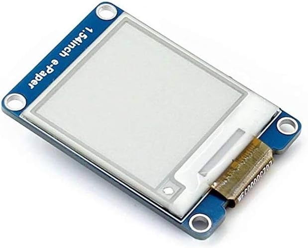 200x200 Resolution 1.54inch E-Ink Display Module Electronic E-paper Sreen with Embedded Controller SPI Interface Support Partial Refresh for /Arduino/Nucleo